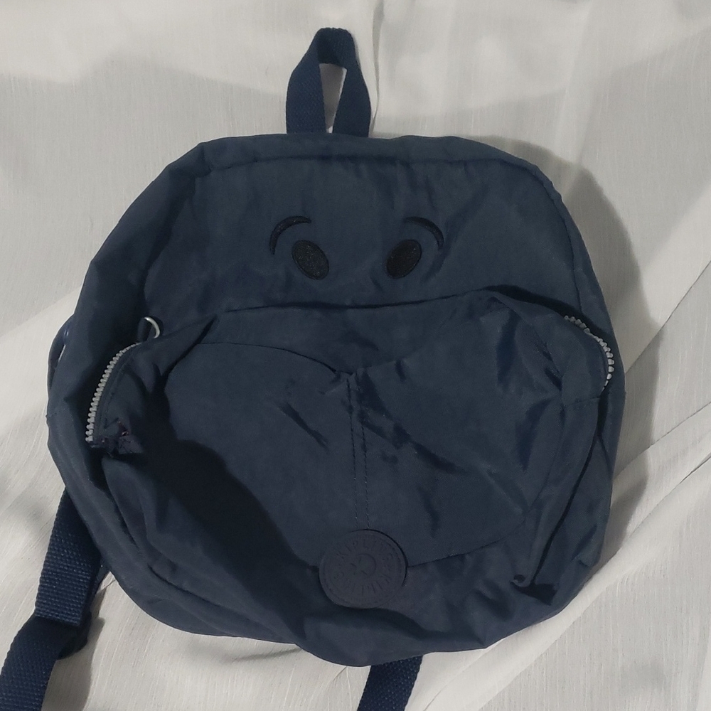 Kipling Mini Navy Blue Backpack - image 1